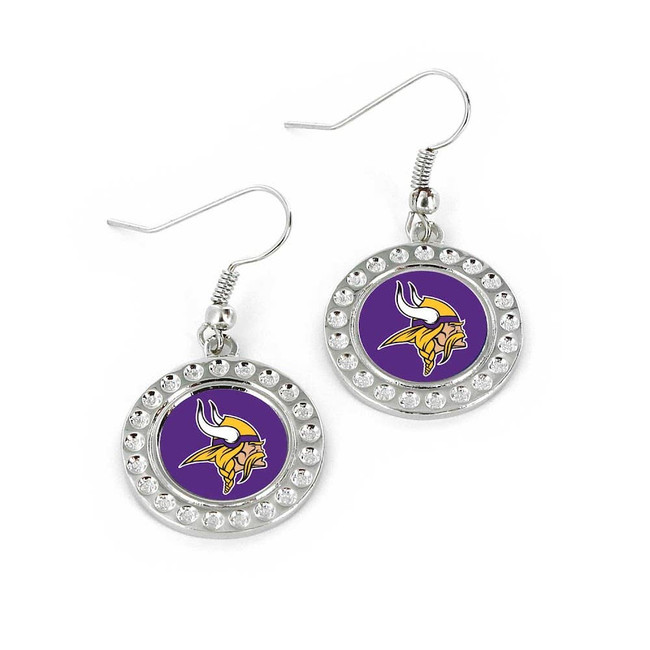 NFL Minnesota Vikings Dimple Earrings