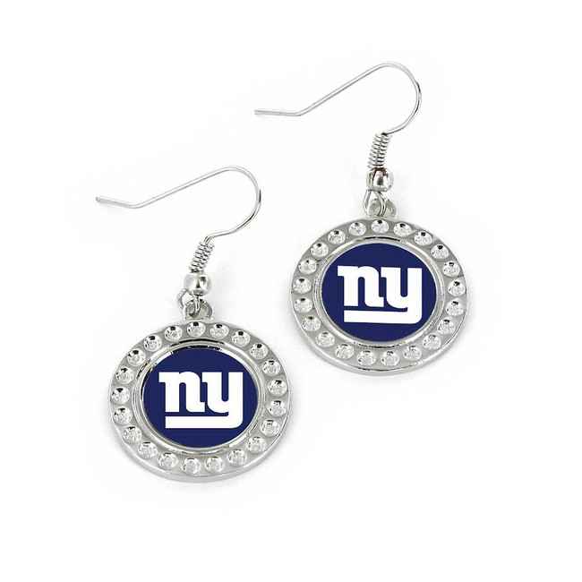 NFL New York Giants Dimple Earrings