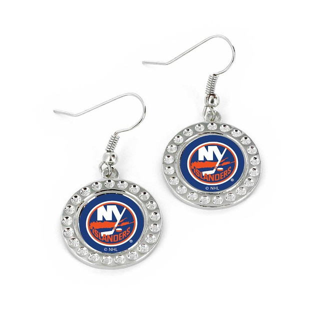 NHL New York Islanders Dimple Earrings