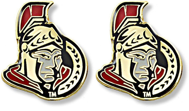NHL Ottawa Senators Logo Post Earrings