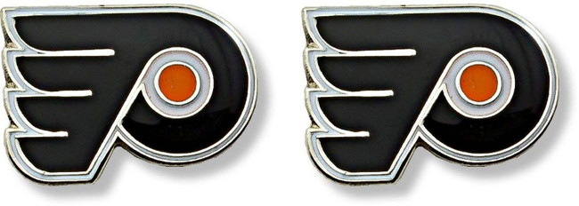 NHL Philadelphia Flyers Logo Post Earrings