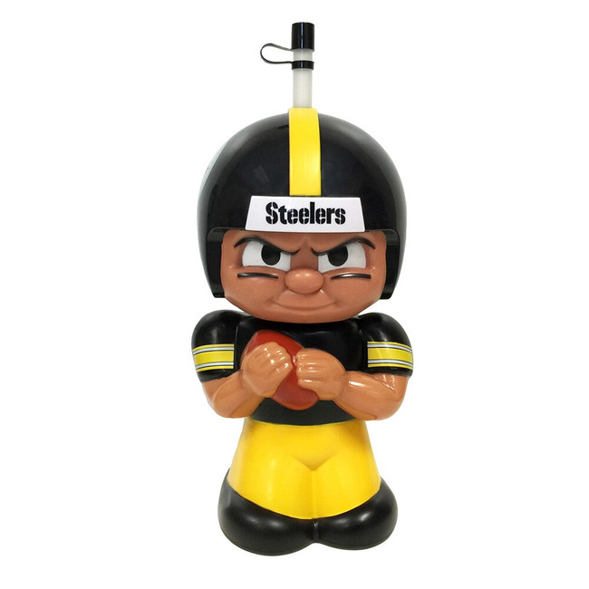Pittsburg Steelers Big Sip Water Bottle NFL Sports Drink Bottle Fan Gear