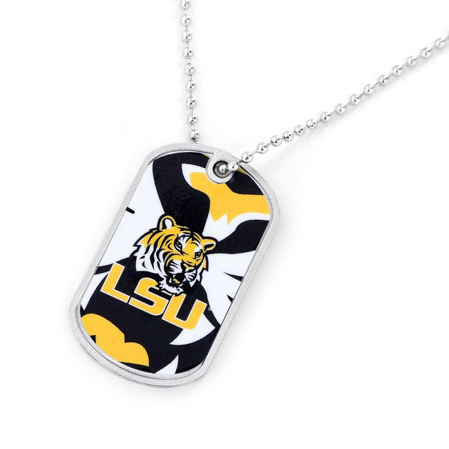 NCAA LSU Tigers Dynamic Dog Tag