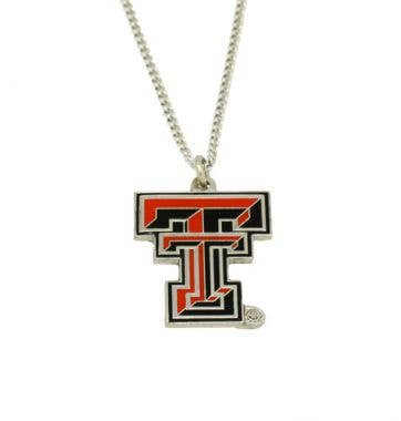 NCAA Texas Tech Red Raiders Team Logo Pendant