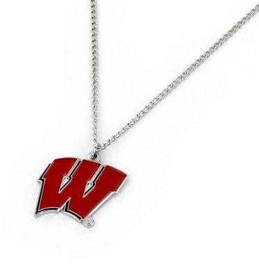 NCAA Wisconsin Badgers Team Logo Pendant