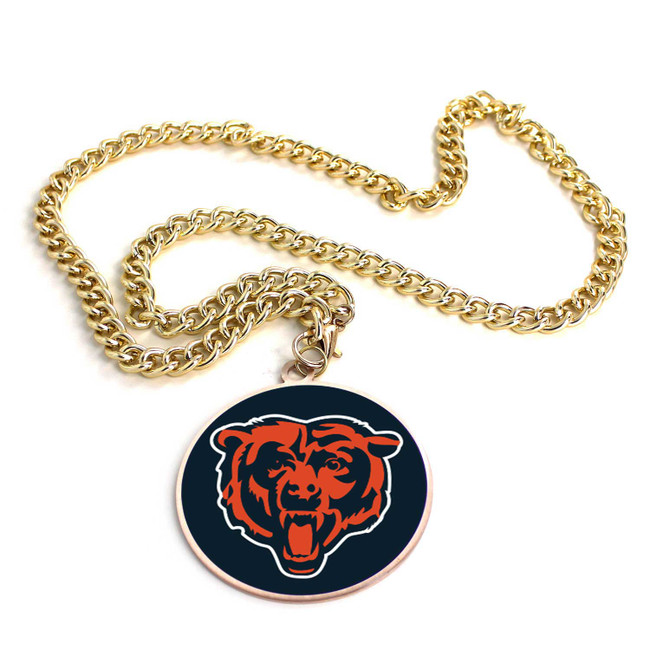 NFL Chicago Bears Team Emblem Fan Chain Necklace