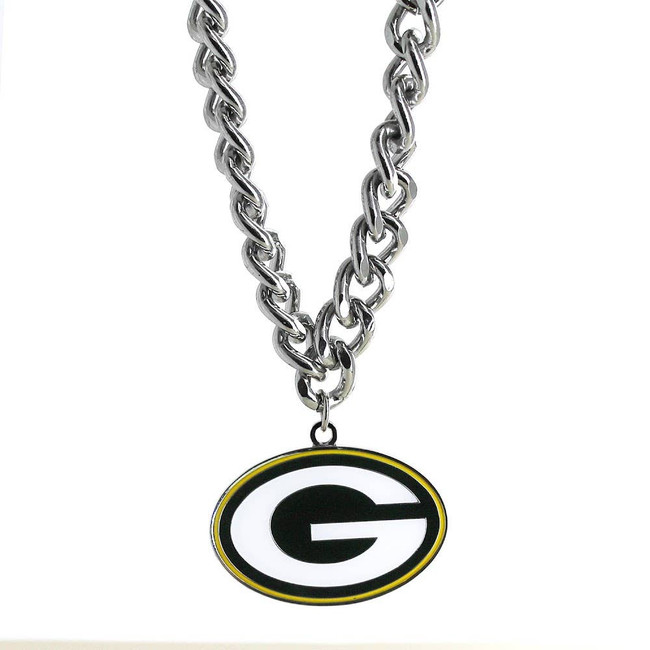 NFL Green Bay Packers Heavyweight Team Logo Necklace