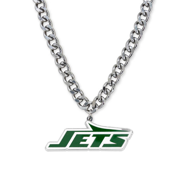 NFL New York Jets Heavyweight Team Logo Necklace