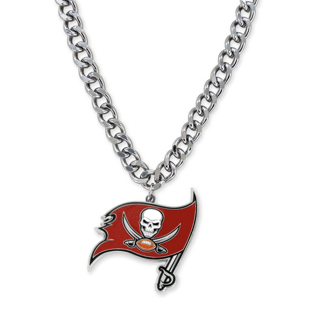 NFL Tampa Bay Buccaneers Heavyweight Team Logo Necklace