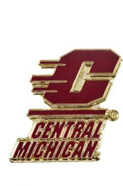 NCAA Central Michigan Chippewas Team Logo Pin