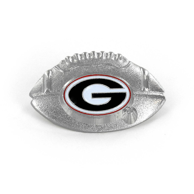 NCAA Georgia Bulldogs Sculpted Football Pin