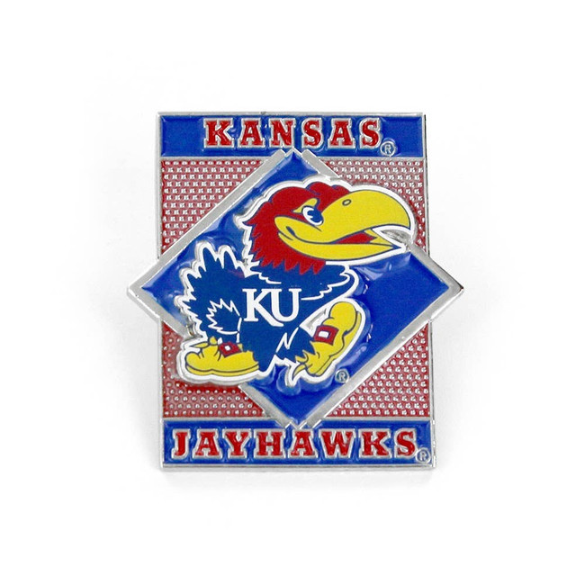 NCAA Kansas Jayhawks Diamond Pin