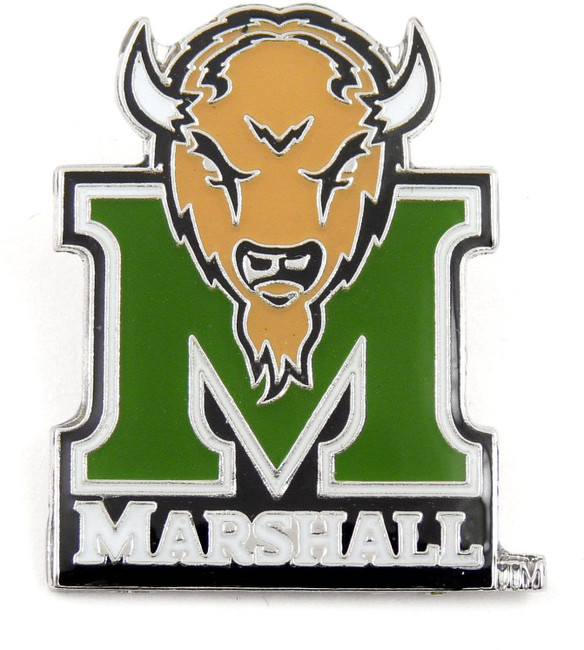NCAA Marshall Thundering Herd Team Logo Pin