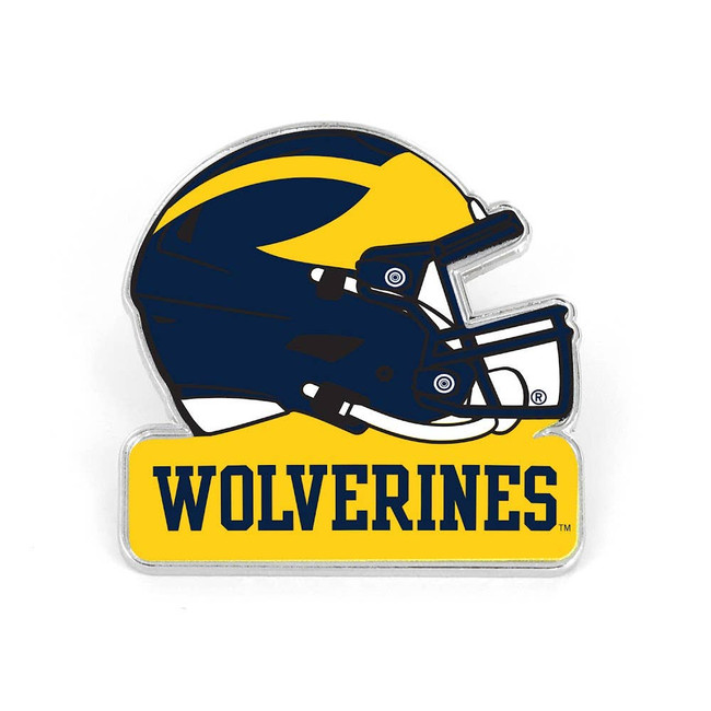 NCAA Michigan Wolverines Premier Helmet Pin