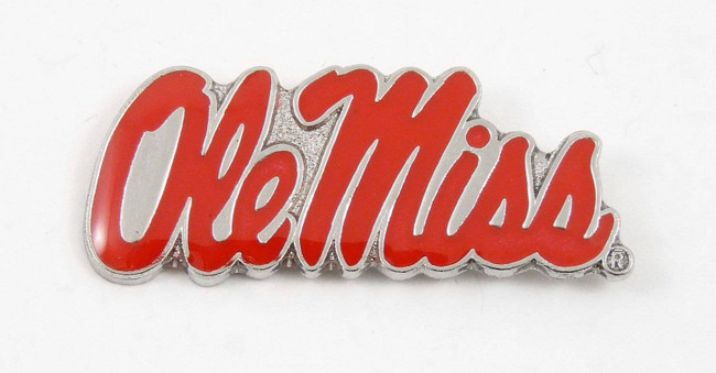 NCAA Mississippi Ole Miss Rebels Team Logo Pin
