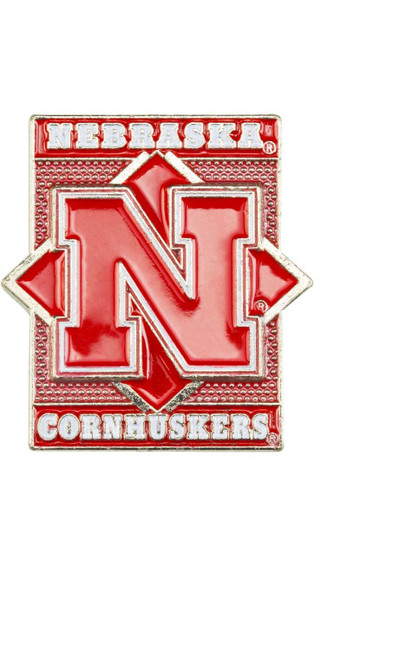 NCAA Nebraska Cornhuskers Diamond Pin