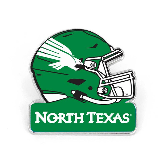 NCAA North Texas Mean Green Premier Helmet Pin