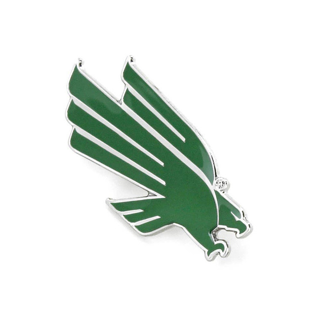 NCAA North Texas Mean Green Logo Pin