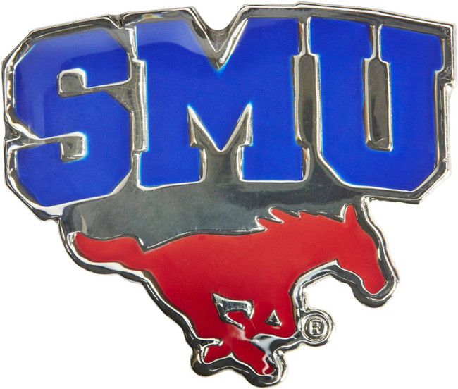 NCAA Southern Methodist Mustangs Team Logo Pin