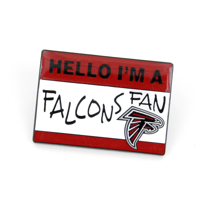 NFL Atlanta Falcons Name Tag Pin