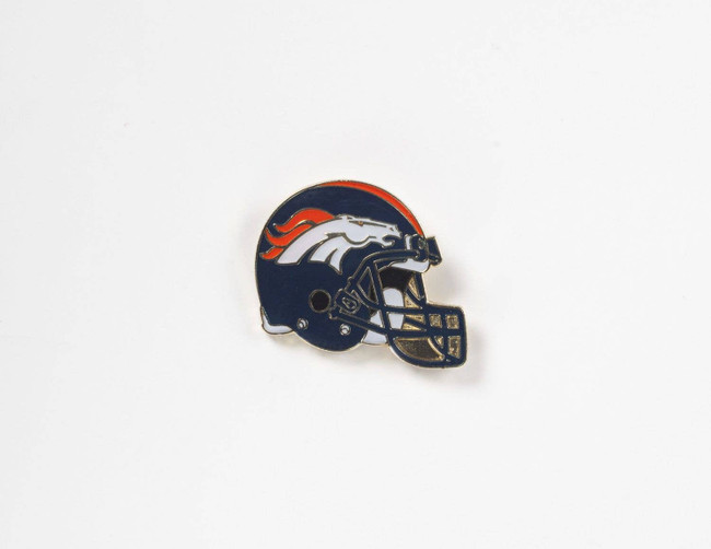 NFL Denver Broncos Helmet Pin
