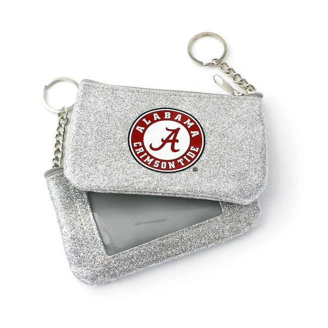NCAA Alabama Crimson Tide Sparkle Coin Purse
