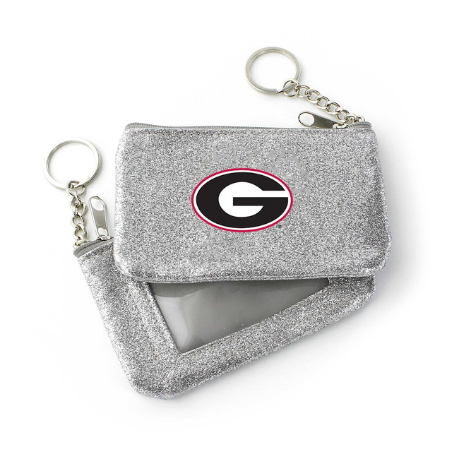 NCAA Georgia Bulldogs Sparkle Coin Purse