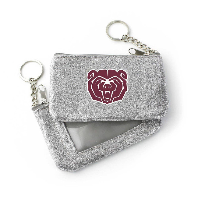 NCAA Missouri State Bears Sparkle Coin Purse