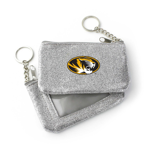 NCAA Missouri Tigers Sparkle Coin Purse