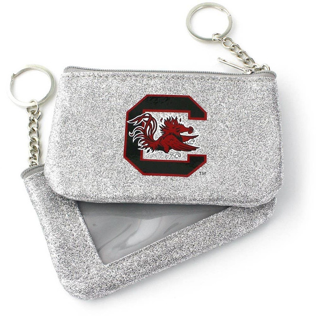 NCAA South Carolina Gamecocks Sparkle Coin Purse