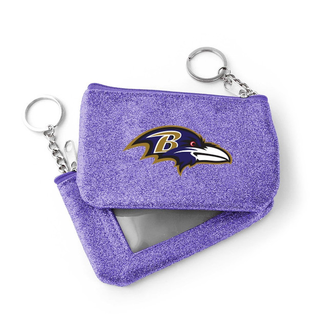 NFL Baltimore Ravens Sparkle Coin Purse