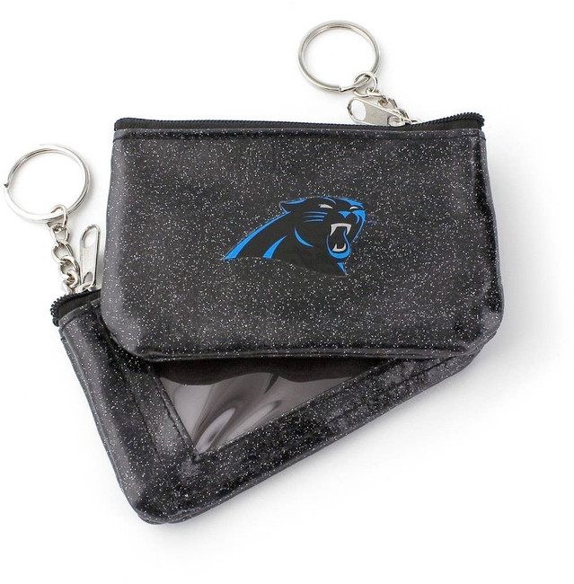 NFL Carolina Panthers Sparkle Coin Purse