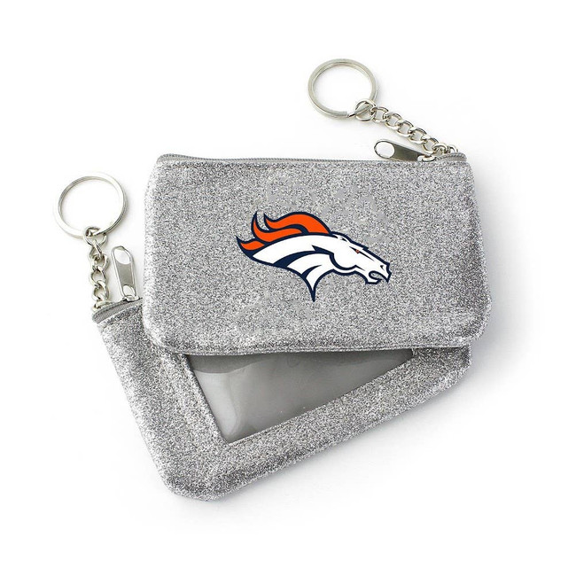 NFL Denver Broncos Sparkle Coin Purse