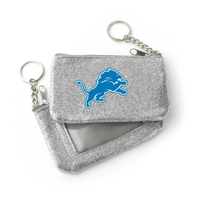 NFL Detroit Lions Sparkle Coin Purse