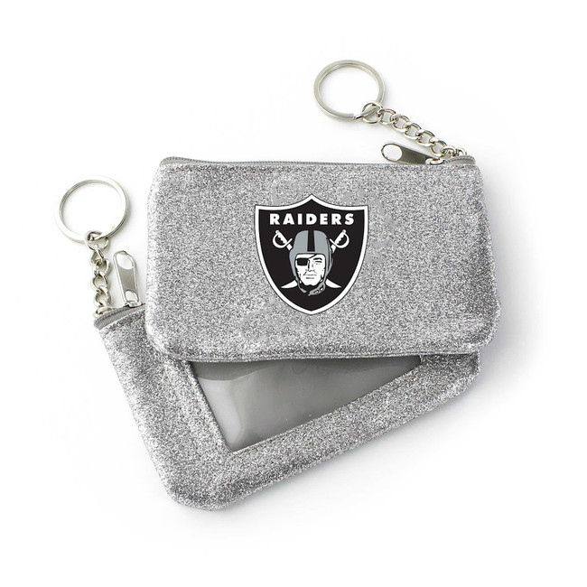 NFL Las Vegas Raiders Sparkle Coin Purse
