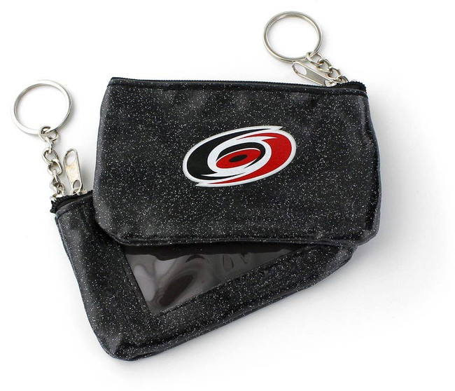 NHL Carolina Hurricanes Sparkle Coin Purse