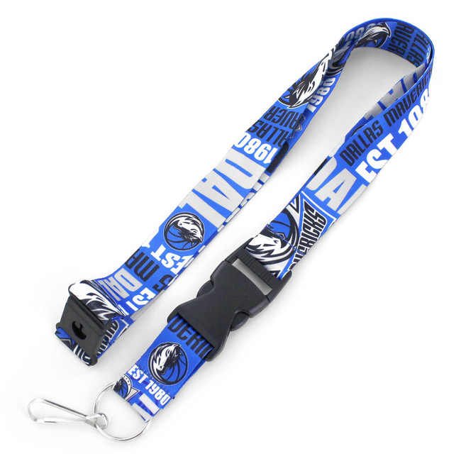 NBA Dallas Mavericks Dynamic Lanyard Keychain ID Holder NBA Fan Accessory
