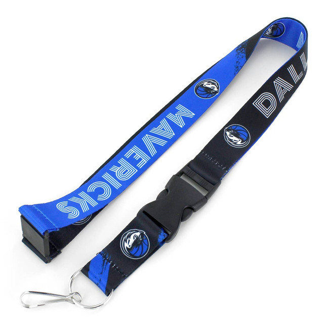 NBA Dallas Mavericks Crossfade Lanyard Keychain ID Holder NBA Fan Accessory