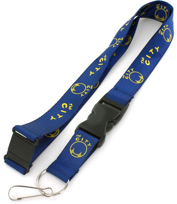 NBA Golden State Warriors Hardwood Classic Lanyard Keychain ID Holder NBA Fan Accessory