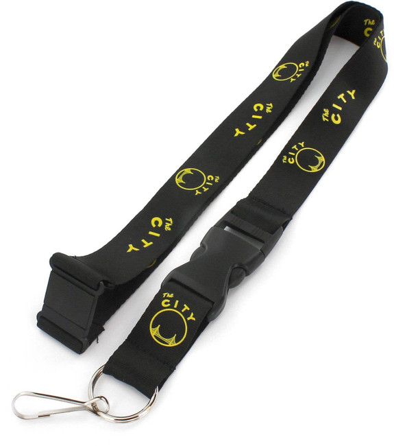 NBA Golden State Warriors Hardwood Classic Lanyard Keychain ID Holder NBA Fan Accessory, Black
