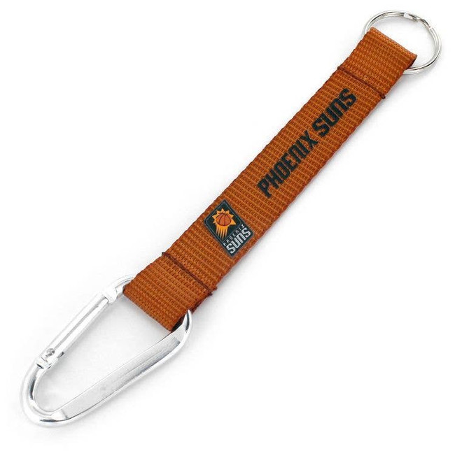 NBA Phoenix Suns Carabiner Lanyard Keychain ID Holder NBA Fan Accessory Keychain