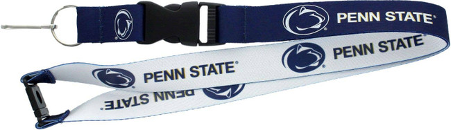 NCAA Penn State Nittany Lions Reversible Lanyard Keychain ID Holder NCAA Fan Accessory