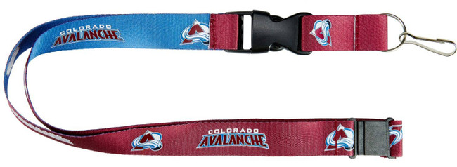 NHL Colorado Avalanche Reversible Lanyard Keychain ID Holder NHL Fan Accessory