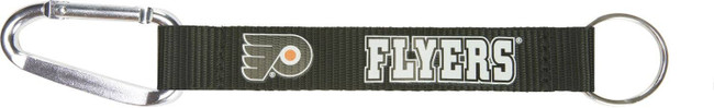 NHL Philadelphia Flyers Carabiner Lanyard Keychain ID Holder NHL Fan Accessory Keychain