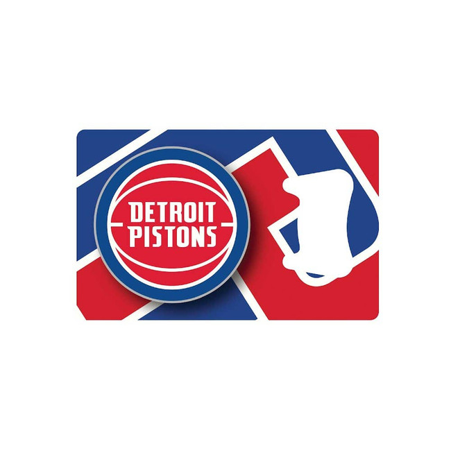 NBA Detroit Pistons Credit Card Bottle Opener Magnet