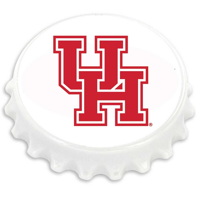 NCAA Houston Cougars Bottle Cap Bottle Opener Magnet