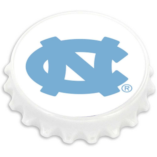 NCAA North Carolina Tar Heels Bottle Cap Opener Magnet