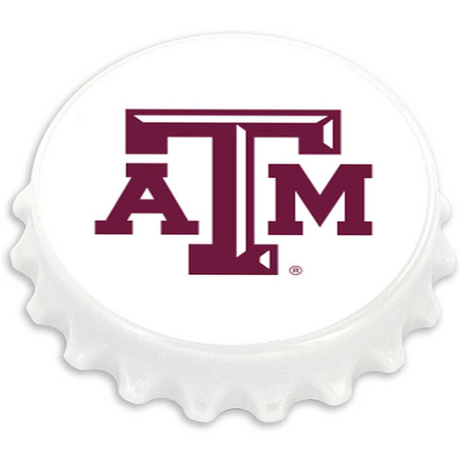 NCAA Texas A&M Aggies Bottle Cap Bottle Opener Magnet