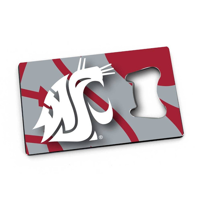 NCAA Washington State Cougars Card Bottle Opener Magnet