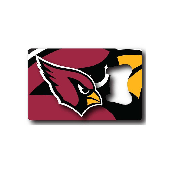NFL Arizona Cardinals Credit Card Bottle Opener Magnet